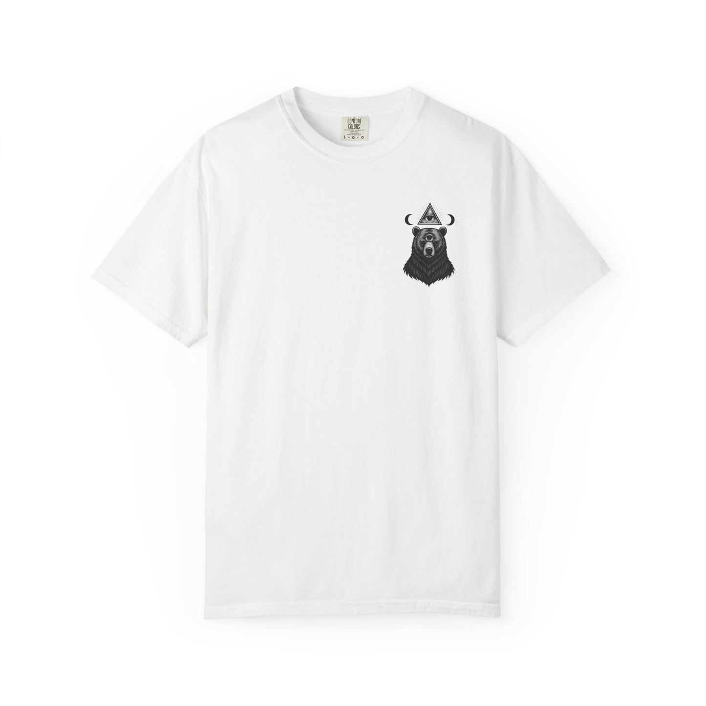 Bear Shirt, Art Tee, Unisex Graphic T-Shirt, Boho Style Gift, Unique Nature Apparel