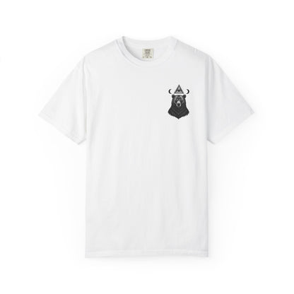 Bear Shirt, Art Tee, Unisex Graphic T-Shirt, Boho Style Gift, Unique Nature Apparel