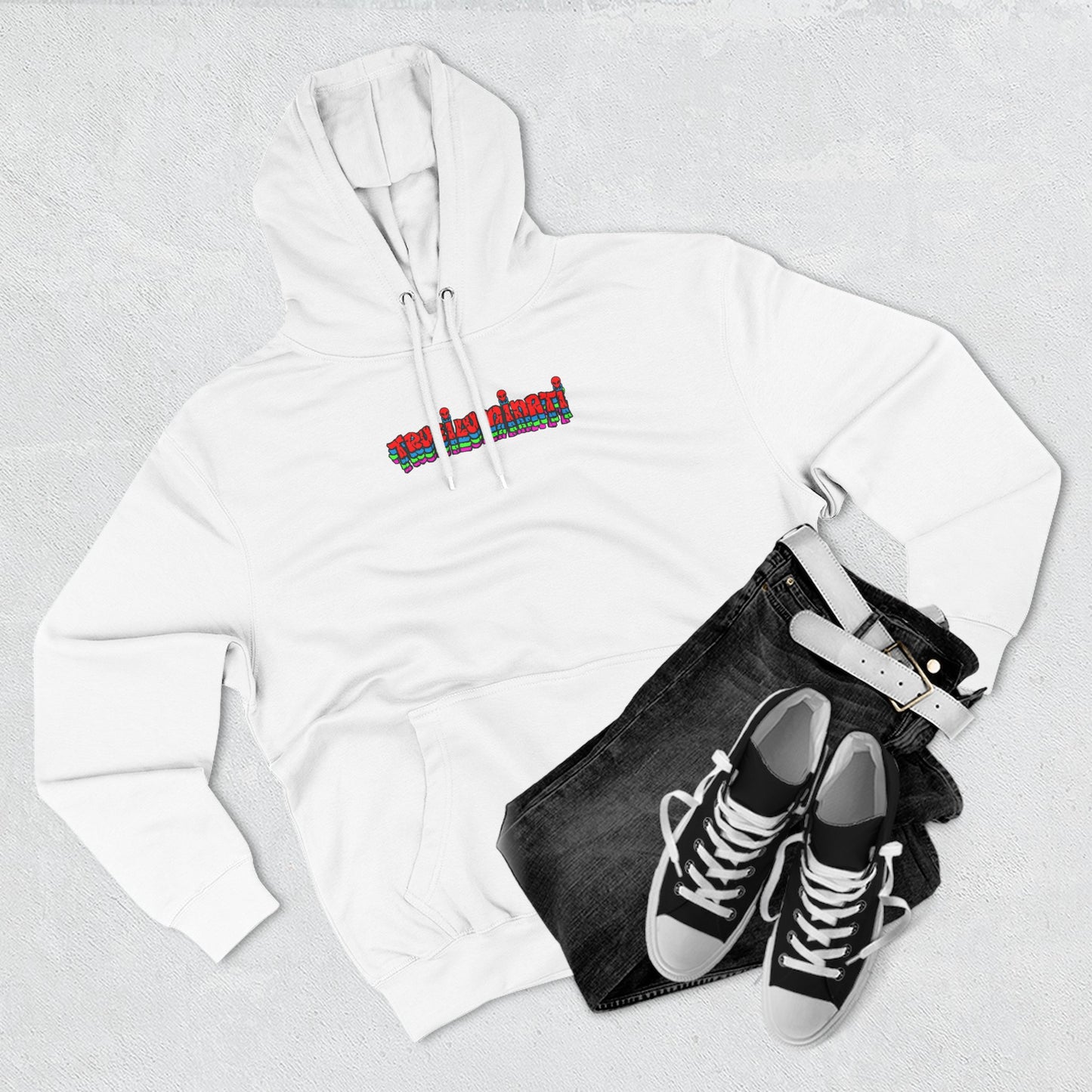 🔥 Moletom Shaman Elemental do Fogo – Por Trueiluminati Flame, Streetwear Cósmico, Estilo Unissex