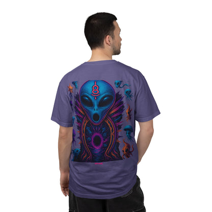Deep Sea Portal By Trueiluminati T-shirt - Vibrant Unisex Tee for Sci-Fi Lovers, Casual Wear, Unique Gift for Birthdays, Festivals, or Everyday Style