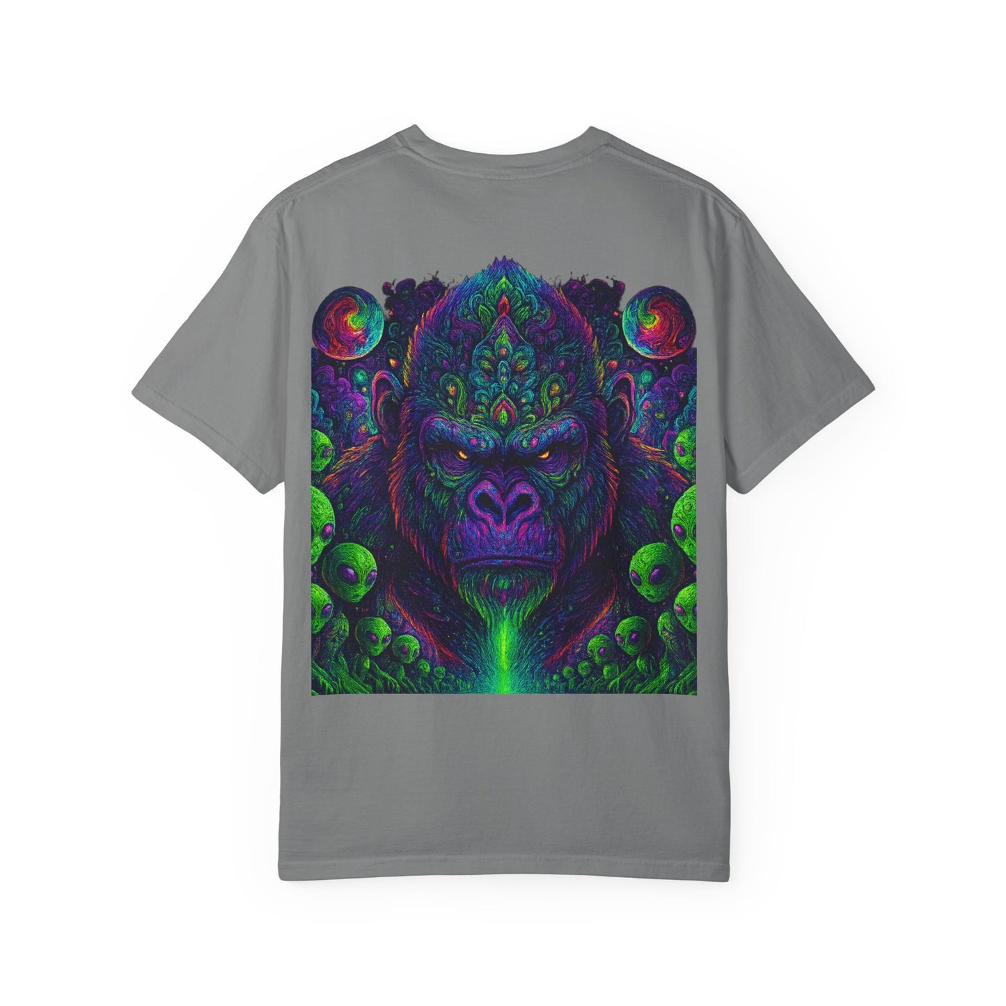 Psychedelic Gorilla Alpha Ape By Trueiluminati  Unisex T-Shirt | Unique Graphic Tee for Creative Souls | Gift for Art Lovers, Festival Wear, Nature Enthusiasts, [...]