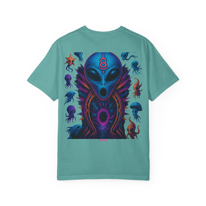 Deep Sea Portal By Trueiluminati T-shirt - Vibrant Unisex Tee for Sci-Fi Lovers, Casual Wear, Unique Gift for Birthdays, Festivals, or Everyday Style