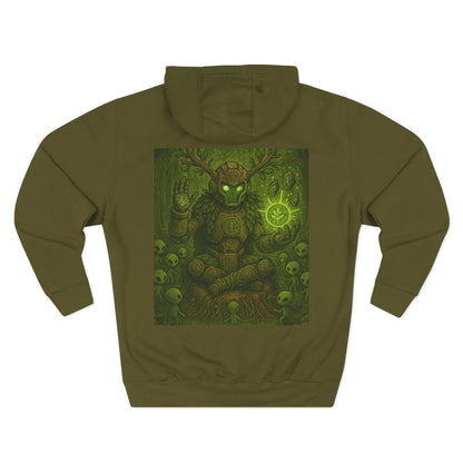 Moletom Shaman Elemental da Terra – Da Trueiluminati Vision, Streetwear Cósmico, Estilo Unissex