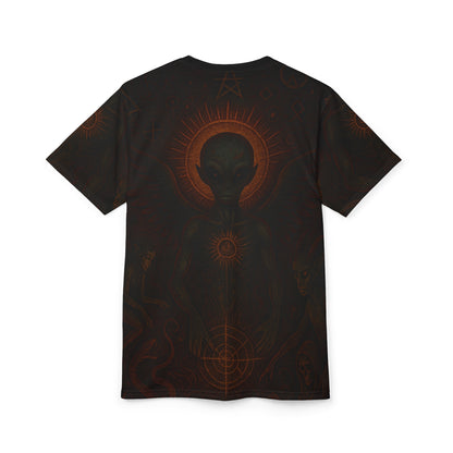 Ancient Traveler by Trueiluminati Unisex Tee, Unique Graphic Tee, Sci-Fi T-Shirt, Gift for Space Lovers, Men's & Women's Casual Wear