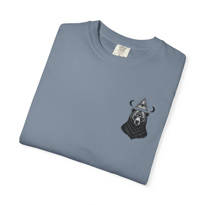 Bear Shirt, Art Tee, Unisex Graphic T-Shirt, Boho Style Gift, Unique Nature Apparel