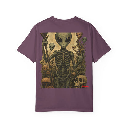Seeker Alien By Trueiluminati -Inspired Unisex T-Shirt, Cool Graphic Tee, Gift for Sci-Fi Lovers, Trendy Streetwear, Casual Everyday Wear