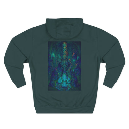 💧 Water Elemental Shaman Hoodie – By Trueiluminati Flow, Cosmic Streetwear, Unisex Style