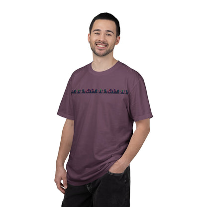 Heaven Path By Trueiluminati Garment-Dyed T-shirt Unisex Gothic Tattoo-Style Shirt – Exclusive Trueiluminati Design
