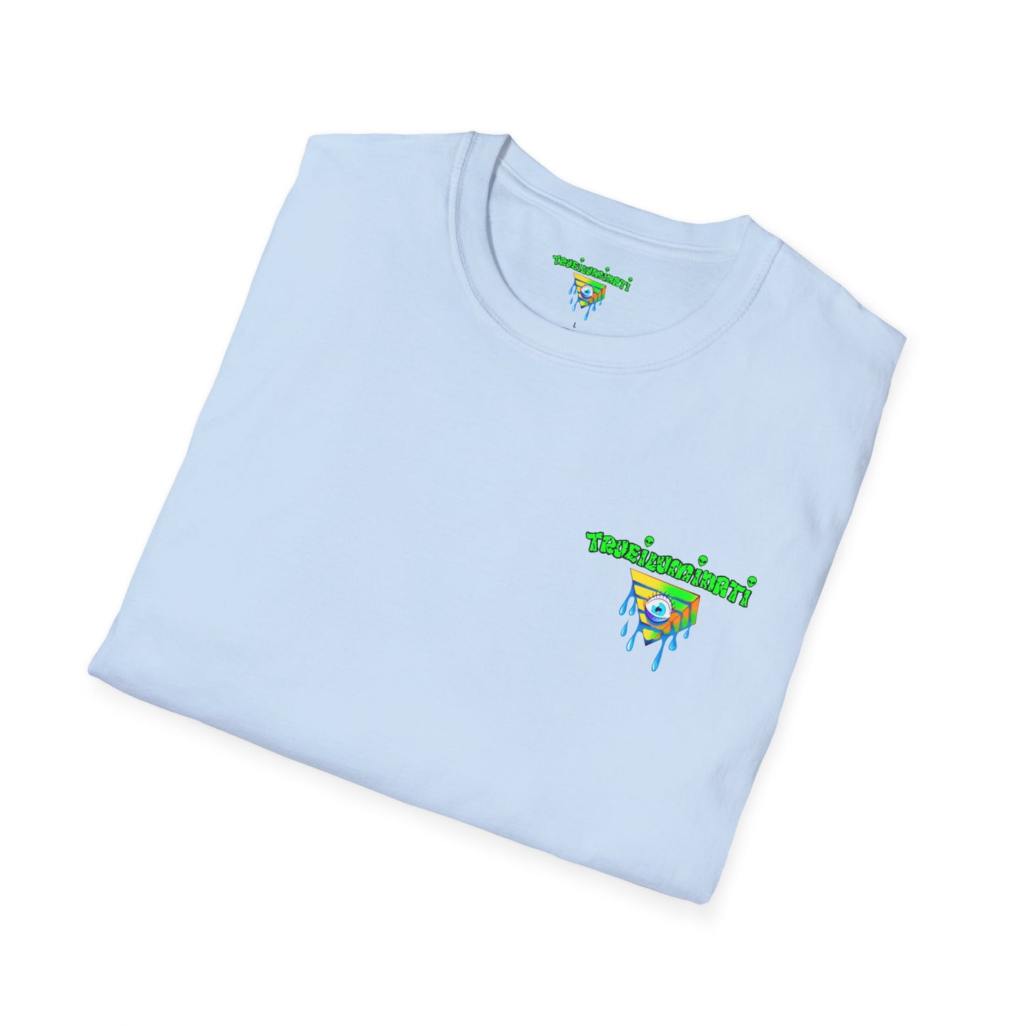 Forest At Night By Trueiluminati Mystical Gathering Unisex T-Shirt | Chill Vibes, Perfect for Festivals, Summer Nights, Gift for Friends, Unique Graphic Tee