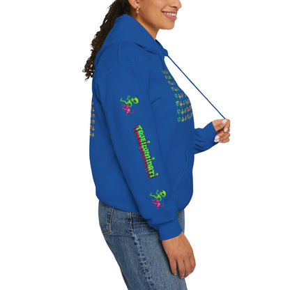 Young Symbol by Trueiluminati Unisex Hoodie, Cozy Sweatshirt for Outdoor Lovers, Gift for Adventurers, Eco-Friendly Fashion, Great for Camping