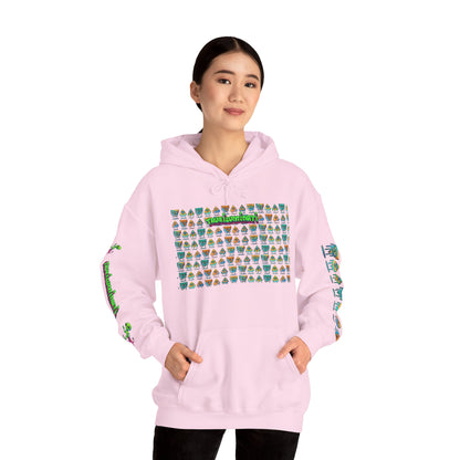 Young Symbol by Trueiluminati Unisex Hoodie, Cozy Sweatshirt for Outdoor Lovers, Gift for Adventurers, Eco-Friendly Fashion, Great for Camping