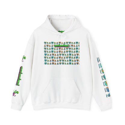 Young Symbol by Trueiluminati Unisex Hoodie, Cozy Sweatshirt for Outdoor Lovers, Gift for Adventurers, Eco-Friendly Fashion, Great for Camping