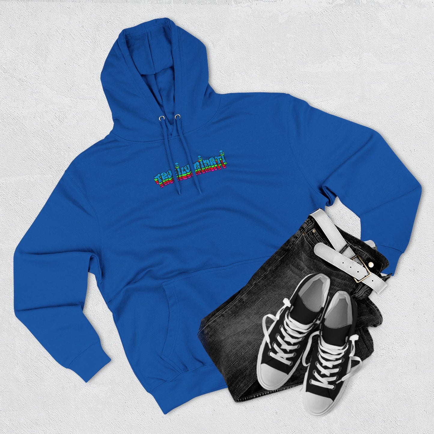 💧 Water Elemental Shaman Hoodie – By Trueiluminati Flow, Cosmic Streetwear, Unisex Style