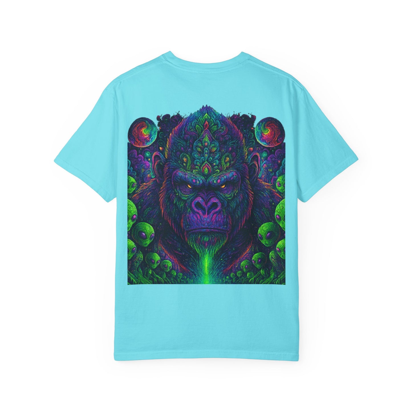 Psychedelic Gorilla Alpha Ape By Trueiluminati  Unisex T-Shirt | Unique Graphic Tee for Creative Souls | Gift for Art Lovers, Festival Wear, Nature Enthusiasts, [...]