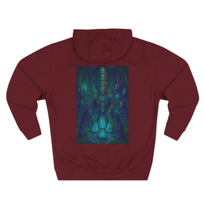 💧 Water Elemental Shaman Hoodie – By Trueiluminati Flow, Cosmic Streetwear, Unisex Style