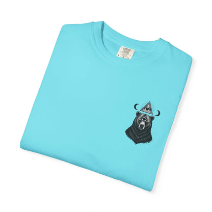 Bear Shirt, Art Tee, Unisex Graphic T-Shirt, Boho Style Gift, Unique Nature Apparel