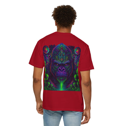 Psychedelic Gorilla Alpha Ape By Trueiluminati  Unisex T-Shirt | Unique Graphic Tee for Creative Souls | Gift for Art Lovers, Festival Wear, Nature Enthusiasts, [...]