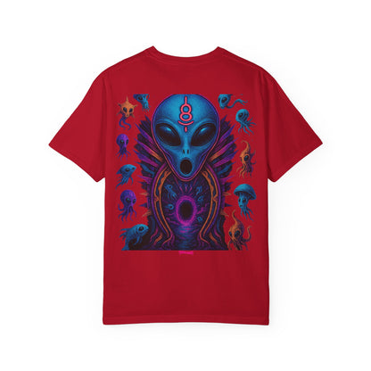 Deep Sea Portal By Trueiluminati T-shirt - Vibrant Unisex Tee for Sci-Fi Lovers, Casual Wear, Unique Gift for Birthdays, Festivals, or Everyday Style