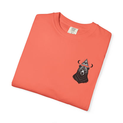 Bear Shirt, Art Tee, Unisex Graphic T-Shirt, Boho Style Gift, Unique Nature Apparel