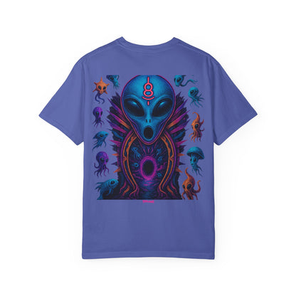Deep Sea Portal By Trueiluminati T-shirt - Vibrant Unisex Tee for Sci-Fi Lovers, Casual Wear, Unique Gift for Birthdays, Festivals, or Everyday Style