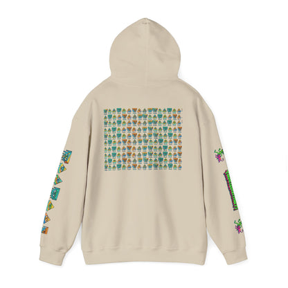 Young Symbol by Trueiluminati Unisex Hoodie, Cozy Sweatshirt for Outdoor Lovers, Gift for Adventurers, Eco-Friendly Fashion, Great for Camping