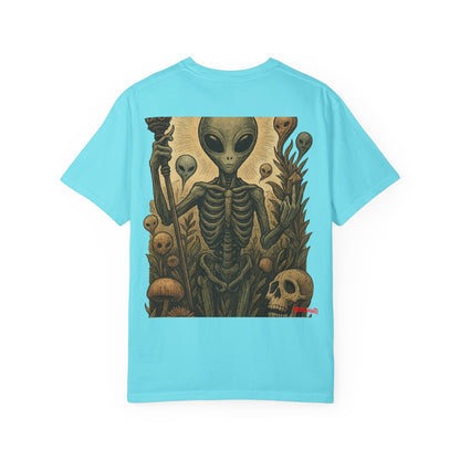 Seeker Alien By Trueiluminati -Inspired Unisex T-Shirt, Cool Graphic Tee, Gift for Sci-Fi Lovers, Trendy Streetwear, Casual Everyday Wear