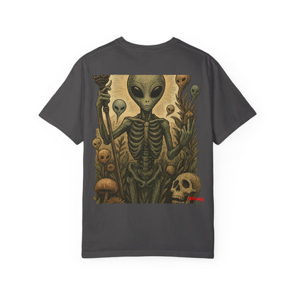 Seeker Alien By Trueiluminati -Inspired Unisex T-Shirt, Cool Graphic Tee, Gift for Sci-Fi Lovers, Trendy Streetwear, Casual Everyday Wear