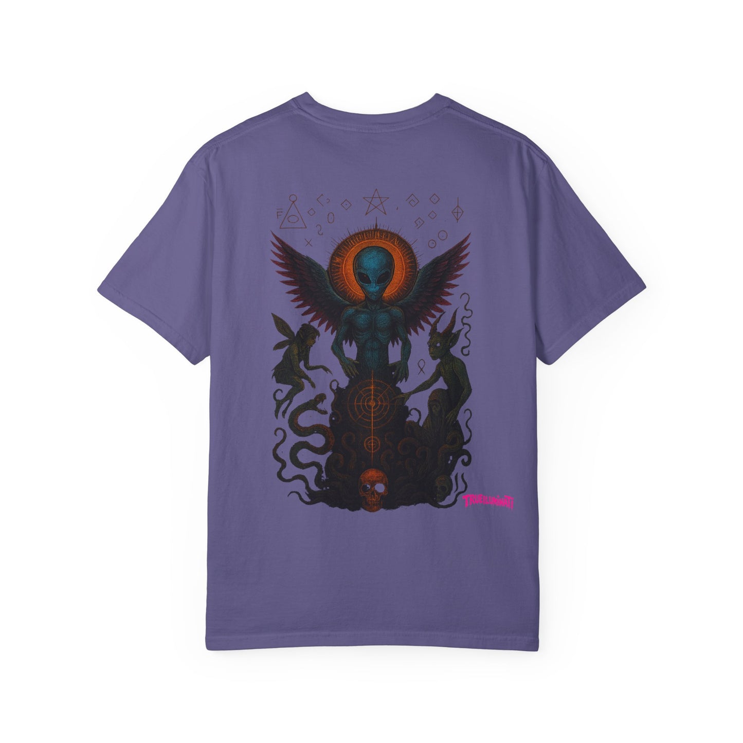 Fallen Angel By Trueiuminati Mystical Unisex T-shirt | Garment-Dyed | Spiritual Art Design | Perfect for Festivals, Gifts, and Everyday Wear, Artistic Apparel, [...]