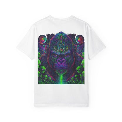 Psychedelic Gorilla Alpha Ape By Trueiluminati  Unisex T-Shirt | Unique Graphic Tee for Creative Souls | Gift for Art Lovers, Festival Wear, Nature Enthusiasts, [...]