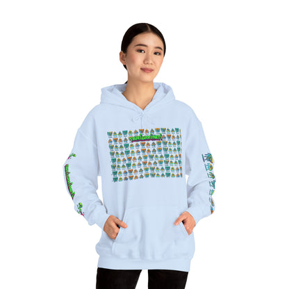 Young Symbol by Trueiluminati Unisex Hoodie, Cozy Sweatshirt for Outdoor Lovers, Gift for Adventurers, Eco-Friendly Fashion, Great for Camping