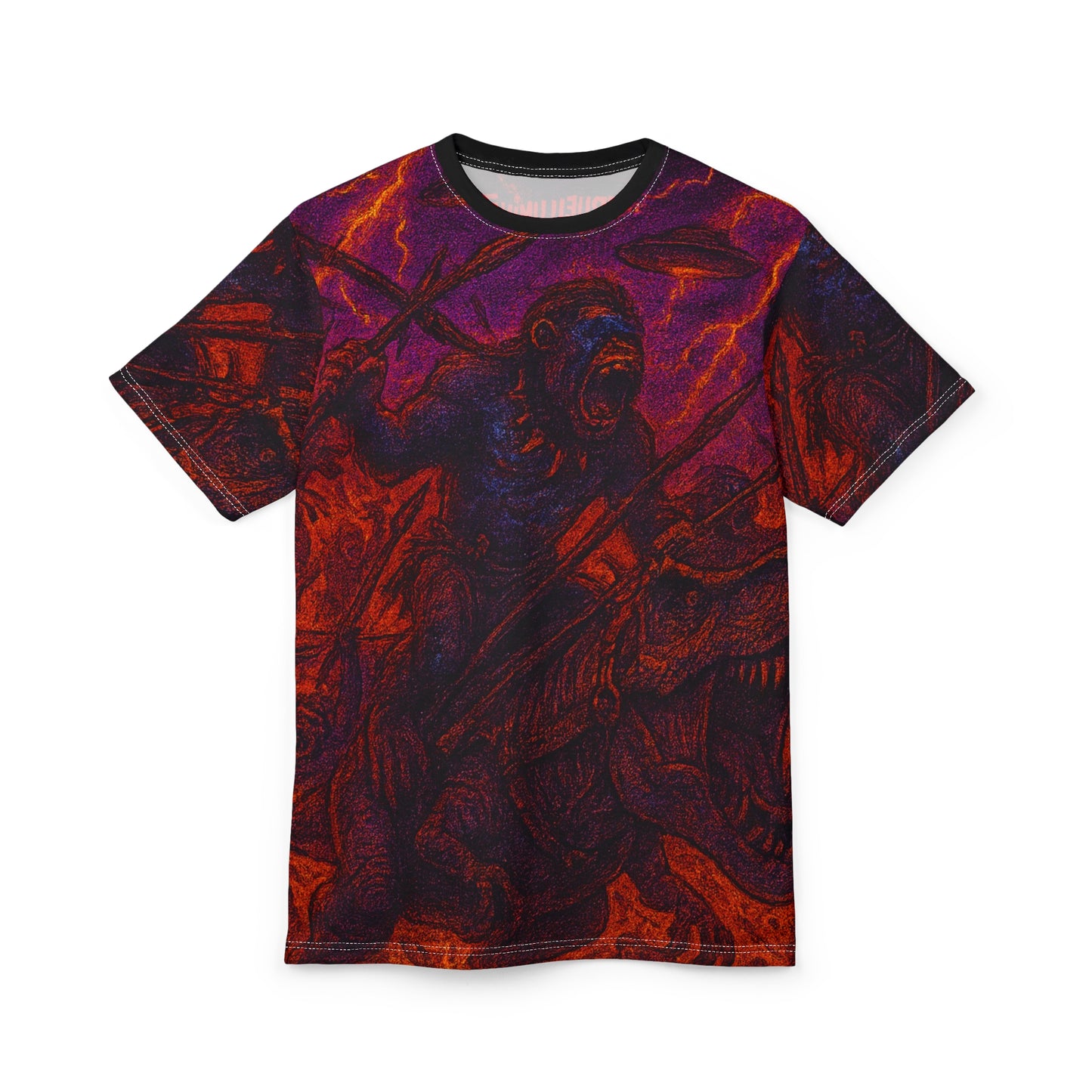 Camiseta Unissex "First Day" por Trueiluminati, Camiseta Gráfica Exclusiva, Camiseta de Ficção Científica, Presente para Amantes do Espaço, Roupa Casual Masculina e Feminina